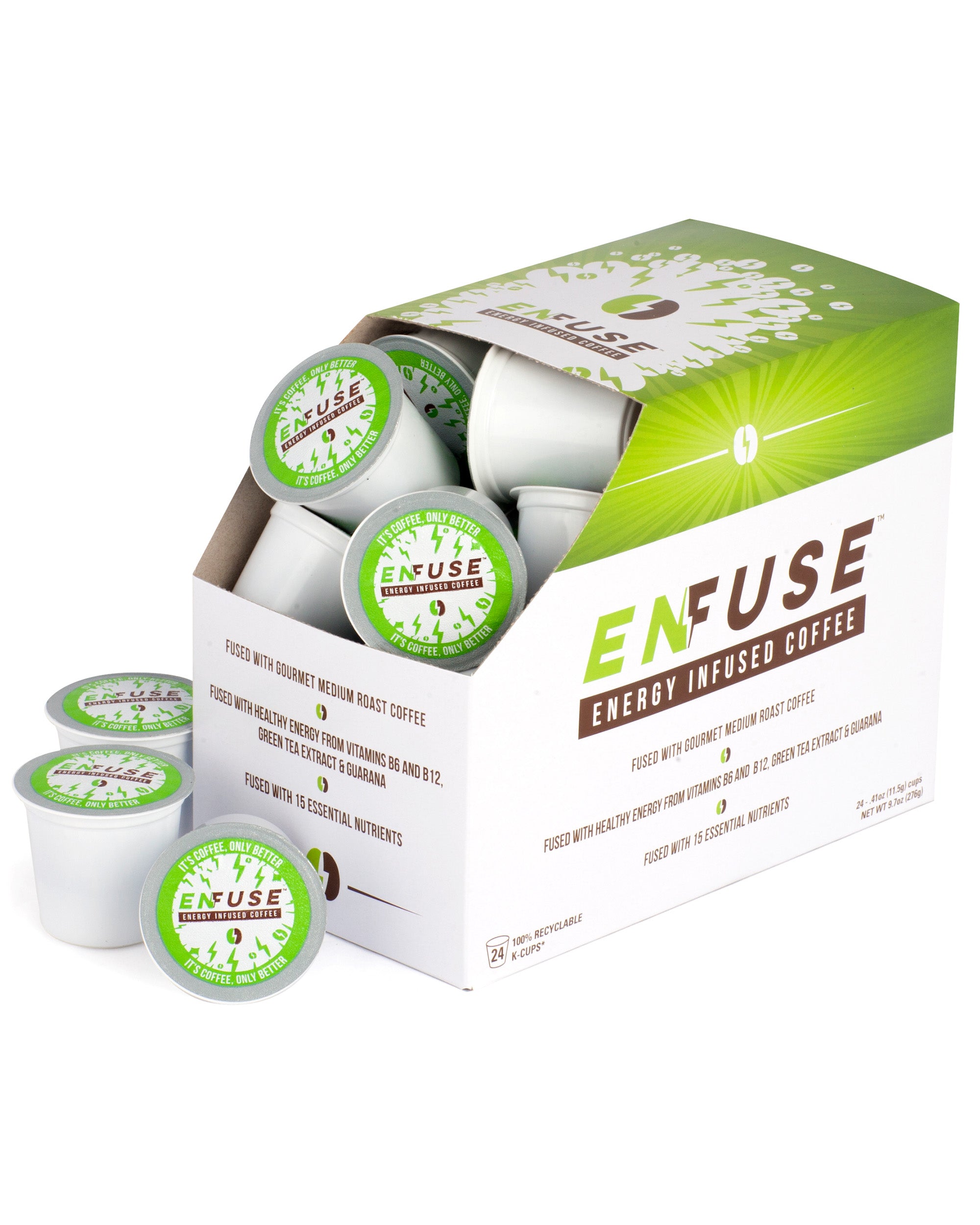 EnFuse | Energy Infused Coffee Pods