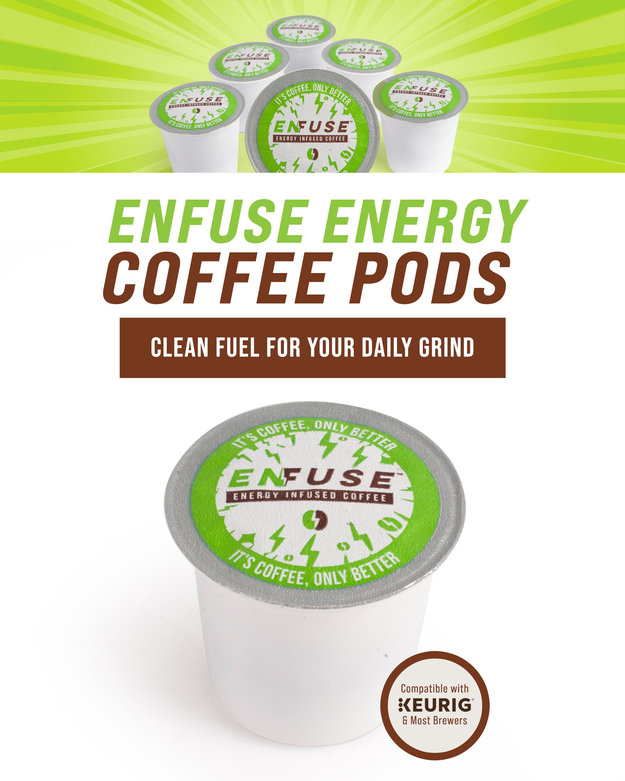 EnFuse | Energy Infused Coffee Pods