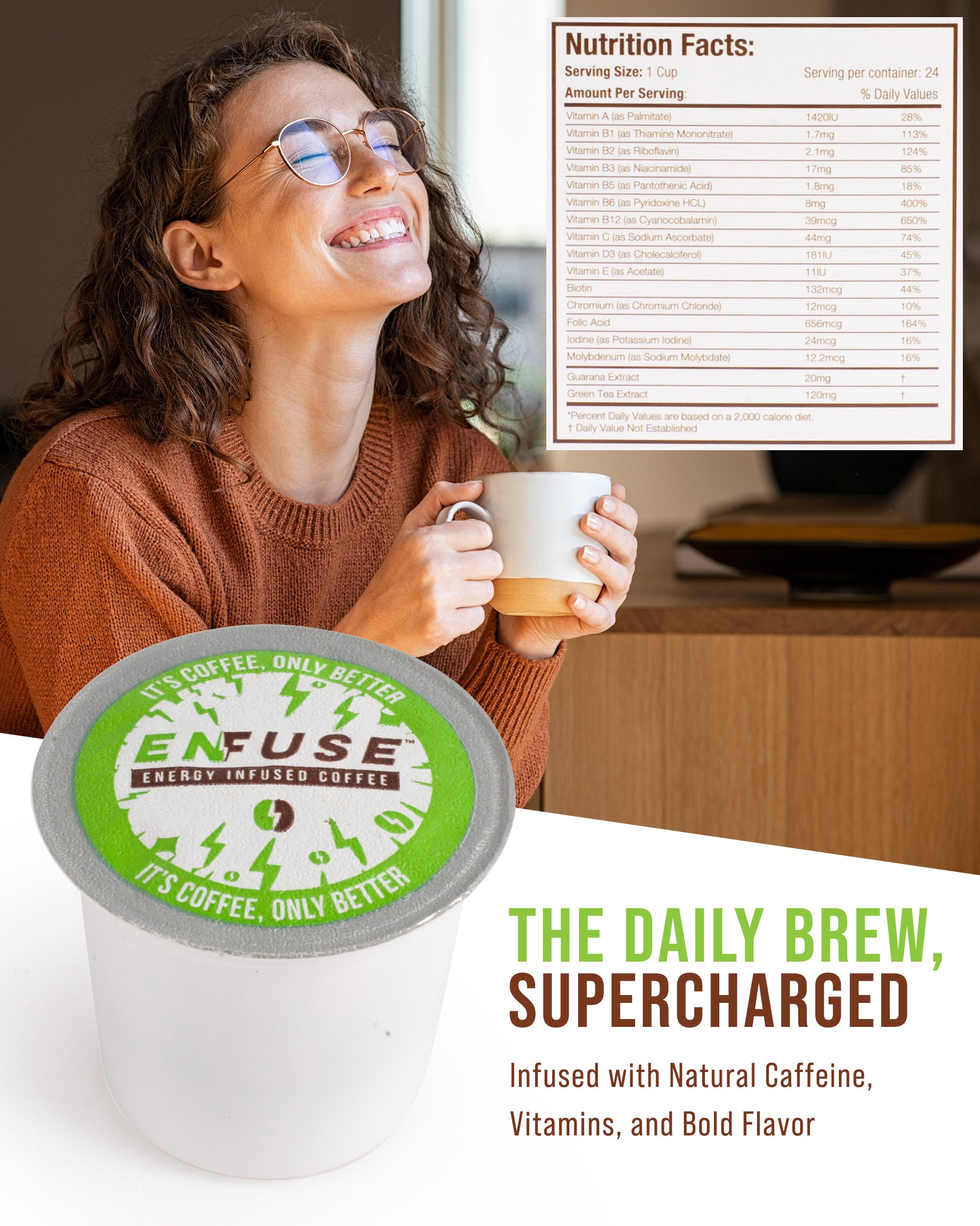 EnFuse | Energy Infused Coffee Pods