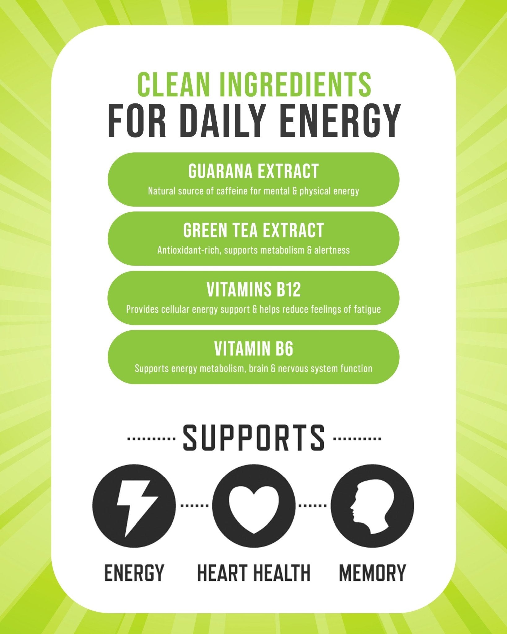 Flavorless Energy Drink Powder - VitaPerk Coffee Booster - VitaPerk